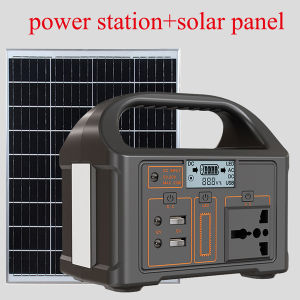 solar Power supply Station camping and hiking Portable Multifunctional  96000mAh Large Capacity solar panel