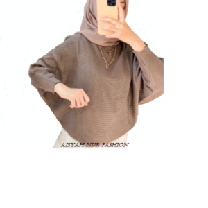 One Set Rok Rajut Setelan Batwing Blouse Rajut Wanita / Setelan Rok Rajut Wanita Terbaru 2022 Modern / One Set Wanita / Batwing / Two Piece Set / Baju Rajut Batwing / Rok Span Rajut Panjang Rajut / Batwing Wanita / Sweater Rajut / Setelan Rajut Wanita