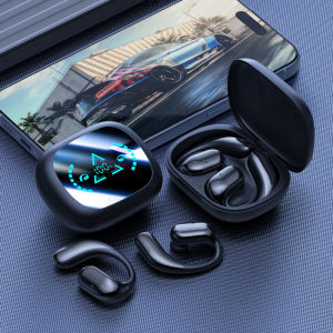 M64 5.3 หูฟังไร้สายนอกหู หูฟังบูลทูธ หูฟังไร้สาย Oppo และอื่นๆ สามารถใช้ได้ทุกรุ่น แสดงผลดิจิตอล ระบบเสียง HIFI เบสหนัก แบตอึดทน เชื่อมต่อง่าย หูฟังบูลทูธสเตอริโอ