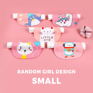 Cartoon Designed Baby Back Sweat Wipes 4 Layer Cotton Perspiration Absorbent Towel