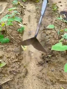Triangle Hoe Portable Garden Farm Tool For Weeding Ditching Ridging Fertilizing And Soil Leveling