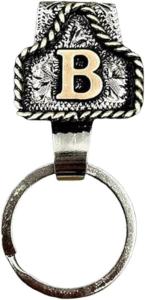 Heavy Duty Letter Design Keychain For Belt Quick Release Key Organizer Clip Men Fashion Waist Accessory Decoration