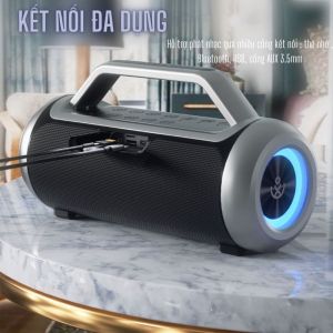 Loa du lịch XDOBO SINOBAND kèm 2 micro hát karaoke di động