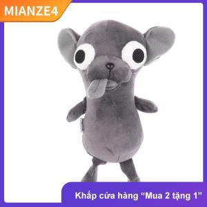 [COD] MIANZE4 Màu đen nhồi bông Chihuahua búp bê Kawaii thực tế Chihuahua Keychain Mặt dây chuyền Thú nhồi bông Chihuahua đồ chơi sang trọng Puppy PET