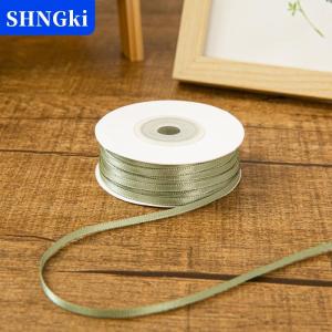 [COD] 🔥🔥🔥SHNGki 3Mm Rộng Satin Ribbon Màu Rắn Đôi Phải Đối Mặt Cho Bé Tắm Ủng hộ Trang Trí Làm Nguồn Cung Cấp