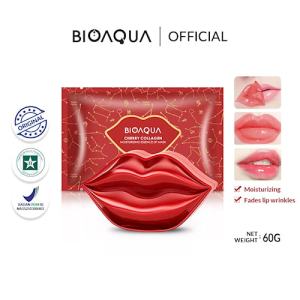 ( BISA COD ) BIOAQUA lip mask Cherry collagen Moisturizing