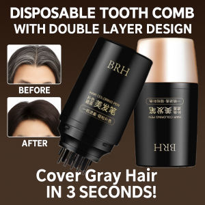 Concealer Disposable Dyeing Hairdressing Comb Cover Gray Hair No Hair Damage Quick and Easy