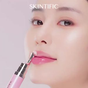 NEW LAUNCH SKINTIFIC Peptide Brightening Lip Serum: Hydrating Lip Tint & Nourishing Lip Care