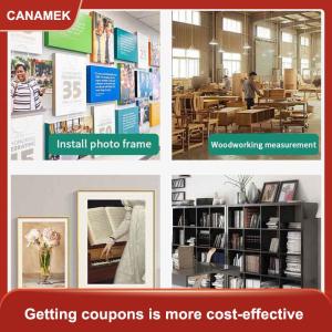 【CANAMEK】 Ngang Dọc Đo Thước Thước Tinh Thần Mức Độ Từ Tính Mạnh Mẽ Mini Nhôm Hợp Kim Cai Trị Trang Trí Di Động Công Cụ Đặc Biệt