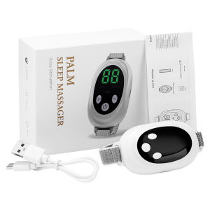 Handheld EMS Microcurrent Sleep Aid Device Music Relieve Insomnia Pressure Relief Anxiety Hypnosis Instrument Mini Massager