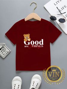 kaos atasan anak-anak laki-perempuan sablon digital print/good