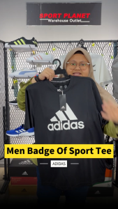 adidas Men Badge Of Sport Tee Shirt Baju Lelaki (FM5369) Sport Planet 52-02