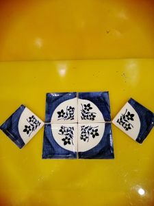 Bộ 6 đĩa sứ nội địa Nhật size 12cm (mã 920)