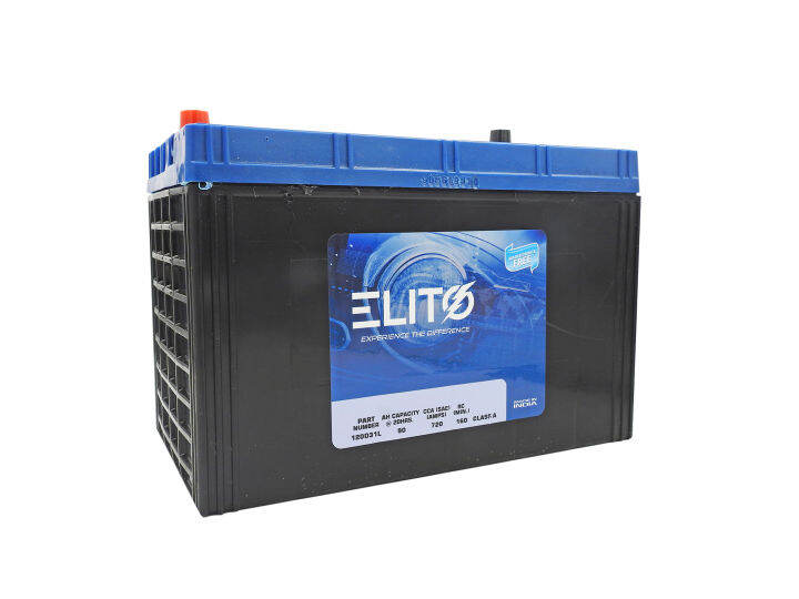 Elito 3smf 120d31l 120amps Premium Maintenance Free Automotive