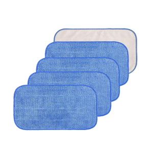 5PCS Efficient Fiber Cleaning Towel Twist Braids Mop Pad Refill For MR SIGA Mop Glass Surfaces Professional Cleaning Pad
