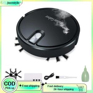 [Jocestyle Outdoor Mall]Smart Robot Vacuum Cleaner 5-in-1 Robot Vacuum and Mop with Rubber Brush for Hard Floor Pet Hair Carpet