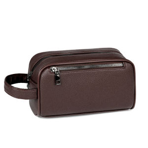 AE New Mens Business Clutch Bag Soft Leather Large Capacity Phone Bag Wallet PU Leather outdoor travel storage bag