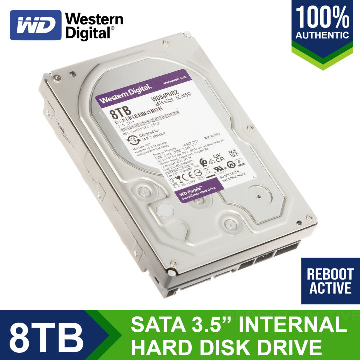 Western Digital WD84PURZ 8TB HDD 2個セット Western Digital WD84PURZ 8TB HDD 2個セット WD84PURZ ［WD Purple