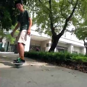 (Flytour Air) Freeskate Flat Wheels Drift Skates Freeline Skates Drift Board Split PP Deck Freeskates Skateboards
