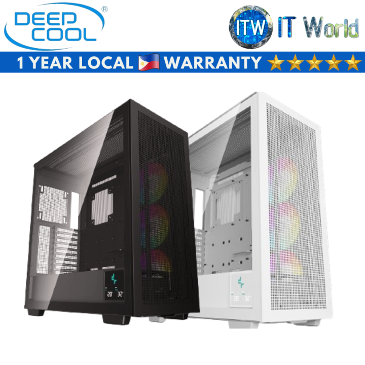 Deepcool Morpheus Modular High Airflow ATX+ Tempered Glass PC Case ...