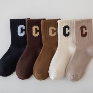 Kids 5 Pairs Cotton Baby Socks Comfortable and Breathable for Kids Boys and Girls 1-12 Years Old