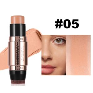 STARGOODS Smudge-Proof Cream Contour Stick Long-Lasting Double Head Base Makeup Portable Natural Double Head Facial Concealer Freckles
