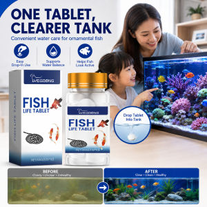 Essential salt tablets for lazy people to prevent fish from dying - a magical way to keep your aquarium alive