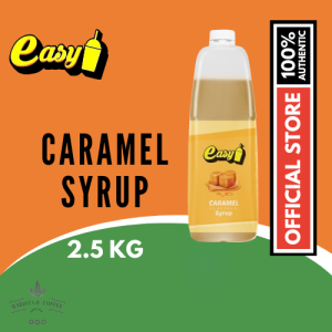Easy Brand Caramel Syrup 2.5 KG - Elevate Your Culinary Creations with Gourmet Flavor