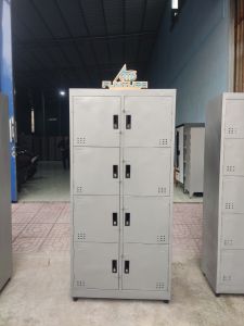 Tủ locker nhiều ngăn 2-4-6-8-10-12-15-24-30 cửa có chìa khóa mỗi ô cho nhân viên giá rẻ tận xưởng ATD
