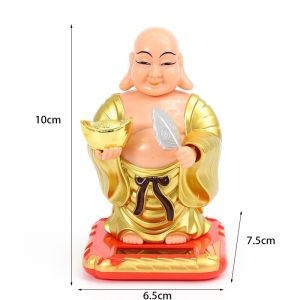 Pajangan Solar Mobil Tenaga Matahari Pajangan Mobil Dewa Ganesha Pajangan Solar Budha Julaihut Kipas