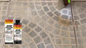 Jue Fish Tile Cleaner Mild formula cleans and shines the gaps on floor tiles providing home floor care