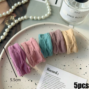 ยางรัดศีรษะผมหางม้าทรงสูงสำหรับผู้หญิงวงยางหนียวทนความยืดหยุ่นสูงยางรัดผมเครื่องประดับผมที่ใช้งานได้จริงสำหรับยางรัดผม