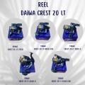 Reel Pancing Daiwa Crest LT Size 2500, 3000, 4000, 5000, 6000 SPINING. 