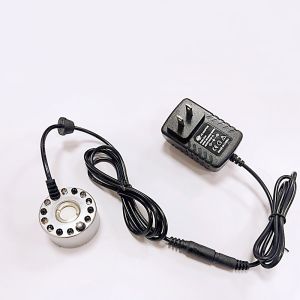 【จัดส่งทันที·Bangkok】เครื่องสร้างควัน เครื่องทำหมอก พ่นควัน สร้างหมอกได้เยอะ มีไฟ LED หรือไม่มีไฟ LED สองตัวเลือก เครื่องทำควันเทียม อุปกรณ์ตกแต่งสวน น้ำพุฮวงจุ้ย น้ำพุบ่อปลา ทำหมอก