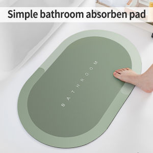【COD】Super Absorbent Bath Mat Quick Drying Bathroom Mat Non-slip Floor Door Carpet Easy To Clean Home Oil-proof Kitchen Toilet Carpet