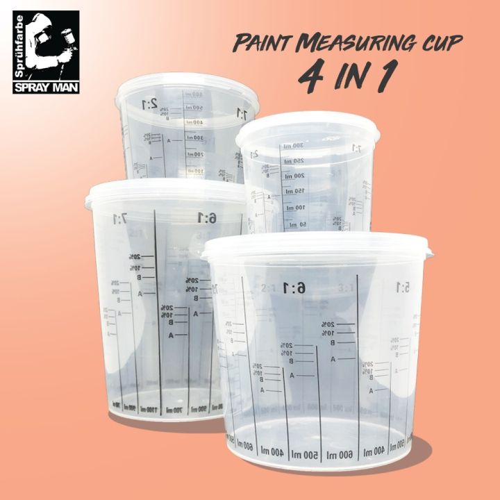 Automotive Paint Measuring / Mixing Cup Lazada