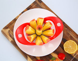 Peeler Slicer Cutter Corer Wedge Pear Portable Handle Easy Cutter Wedge 8 Slices Vegetable Fruit Divider Cutter Kitchen Tool Pemotong Buah Sayur 切苹果分割器水果去核器厨房小工具水果切