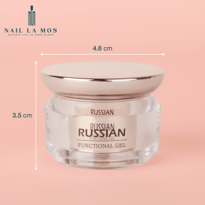 Gel nặn nail Russian Vendeeni chính hãng 15g - Gel đa năng chất dẻo nặn thú nặn hoa nổi chà tráng gương úp móng