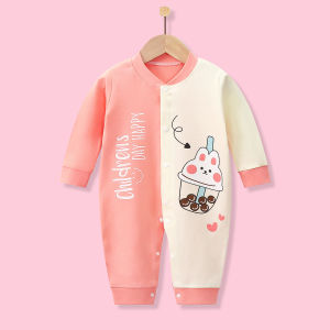 Yana Komote Babys clothing Baby one-piece Clothing Long-sleeved Cotton Baby Romper Baby Climbing Clothes