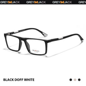 Grey Jack Frame Kacamata Model Kotak Ringan Fashion Sport Olahraga Bahan TR90 Bisa Minus Antiradiasi Blueray Photocromic 8192