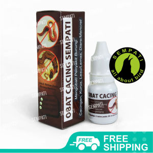 SEMPATI Obat Cacing Sempati Mengobati Burung Sakit Cacingan Kurus Lesu Untuk Murai Kacer Lovebird Anis Cucak Pleci Dll OBCACING