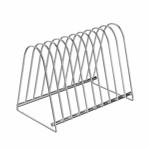 Metal Ten Slot Vinyls Record Storage Rack for 7 and 12 inches Albums in Any Room