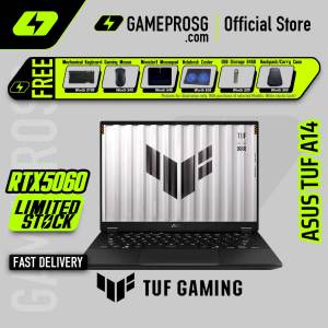 ASUS TUF A14 Gaming Laptop — Ultra Portable Power — RTX 5060 - 14" 2.5K 165Hz - Ryzen AI 7 - 32GB - 1TB SSD