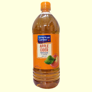 Chai CAM LỚN 1 Lít + GIẤM TÁO AMERICAN GARDEN Apple Cider Vinegar