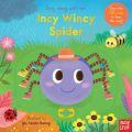 English original incy Wincy Spider spider crawling cardboard mechanism operation book sing along with me classic nursery rhyme picture book parent-child interaction audio from 0 to 5 years old. 