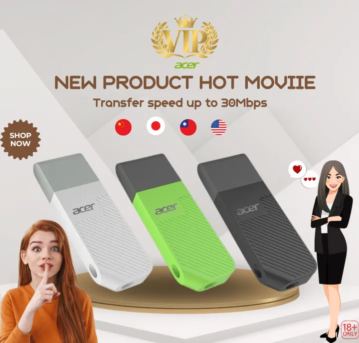 Pendrive 64 G.B - 256 G.B [ For VVIP Customer] HOT *HD* VIDEO U盘（老司机影片)