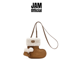 JAM | MUVA - Stockie - กระเป๋าสะพายครอสบอดี้ หนังกลับสังเคราะห์ ทรงถุงเท้า