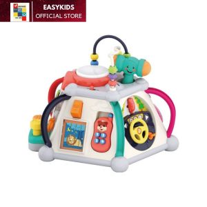 Đồ Chơi Giáo Dục Cao cấp Montessori Bận Rộn Hình Khối Cho Bé Trên 6 Tháng Tuổi