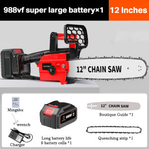 SANTINO Electric Chain Saw(10 year warranty) Felling Saw Household Electric Saw Multi-Function Small Hand-HeldElectric Chain Saw ChainSaws