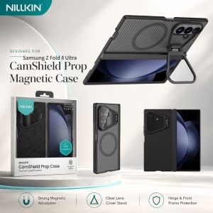 NILLKIN Magnetic Case For Samsung Galaxy Z Fold 8 Ultra Fold8 Without Pen Hinge Protection CA4015